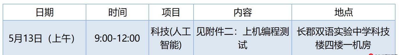 2024年湖南省長沙市長郡雙語實驗中學高中科技特長生招生方案發(fā)布_http://www.hzuhtyz.cn_各地政策_第1張